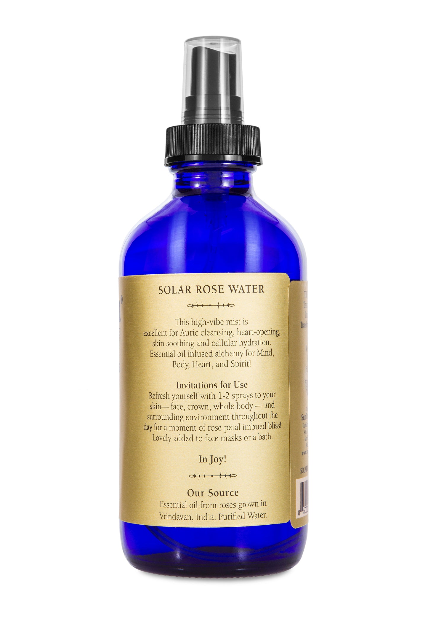 Solar Rose Water - Concordia Style Boutique