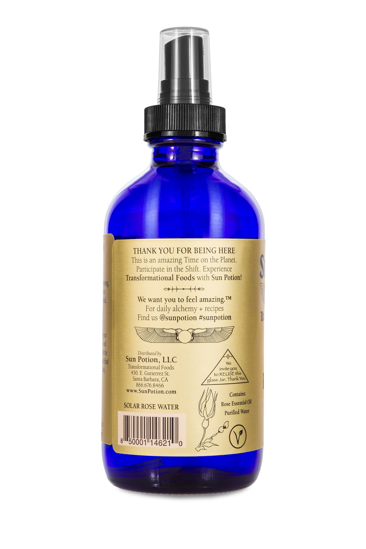 Solar Rose Water - Concordia Style Boutique