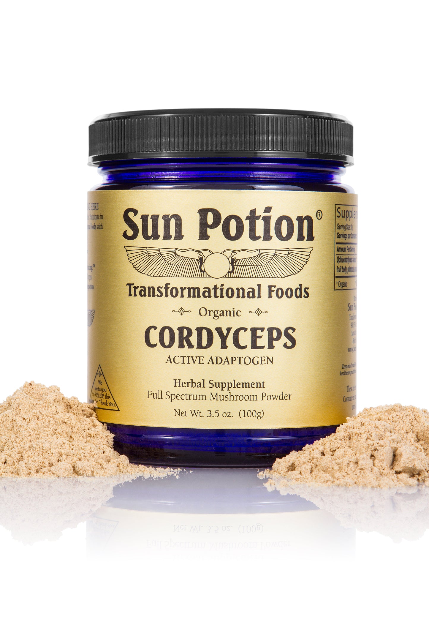 Cordyceps Mushroom Powder (Organic) - Concordia Style Boutique