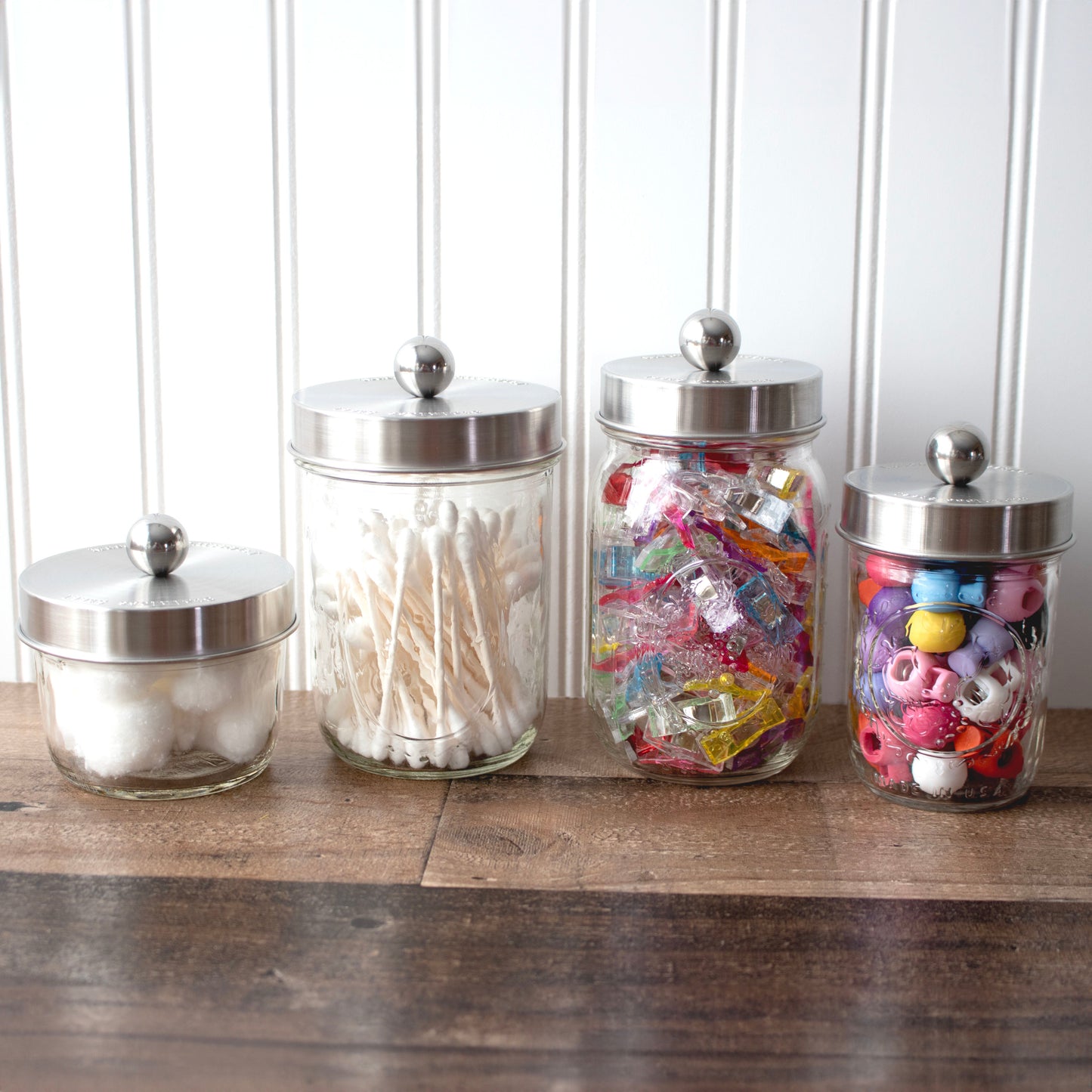 Apothecary Stainless Steel Lid for Mason Jars - Concordia Style Boutique