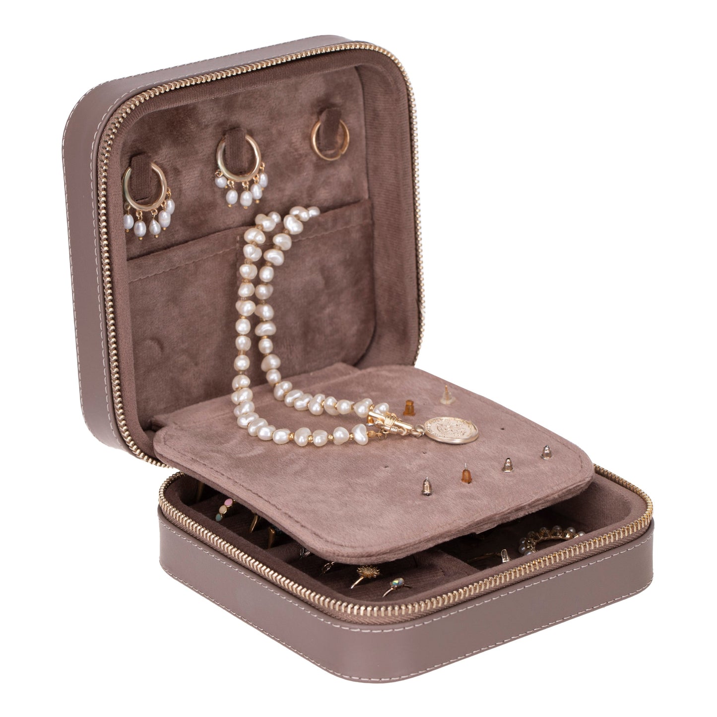 Eufaula Leather Jewelry Box - Concordia Style Boutique