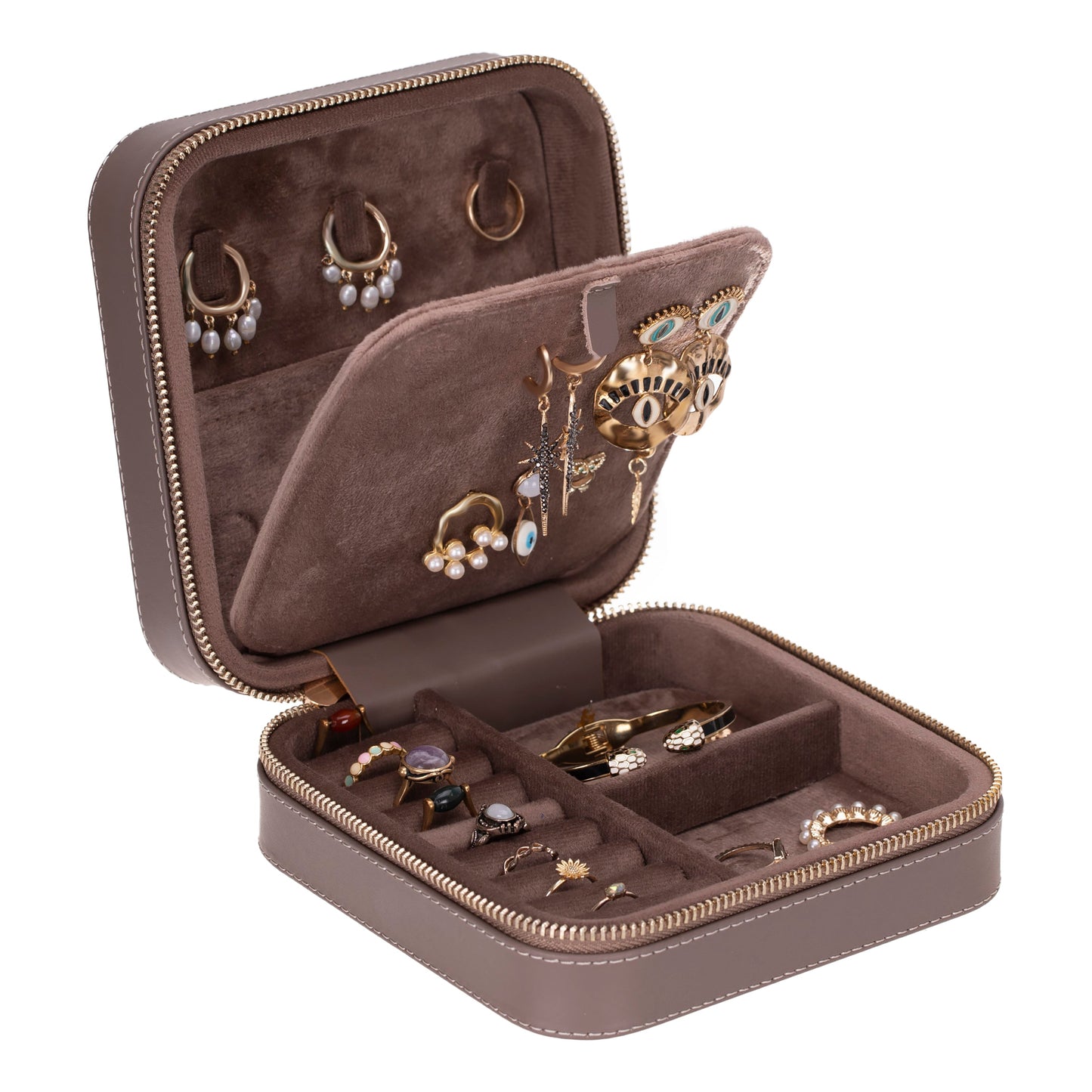 Eufaula Leather Jewelry Box - Concordia Style Boutique