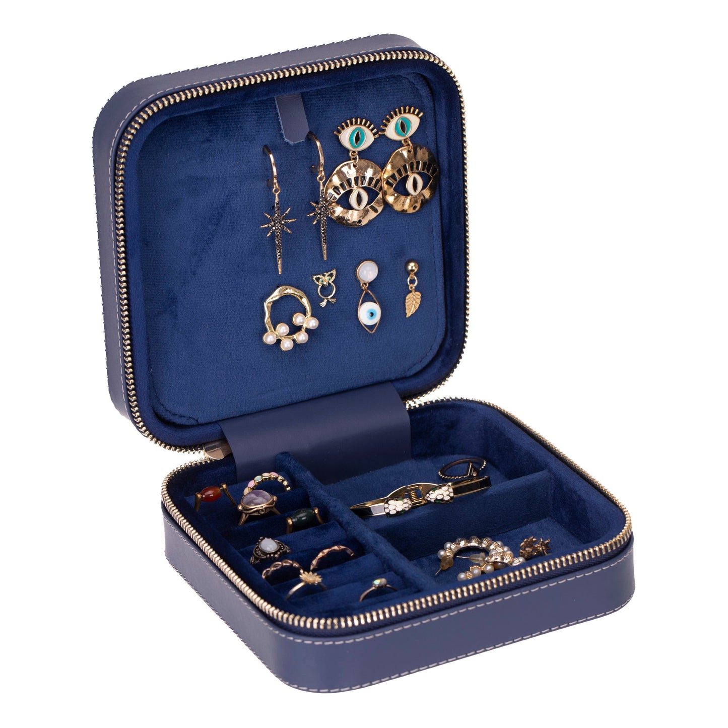 Eufaula Leather Jewelry Box - Concordia Style Boutique