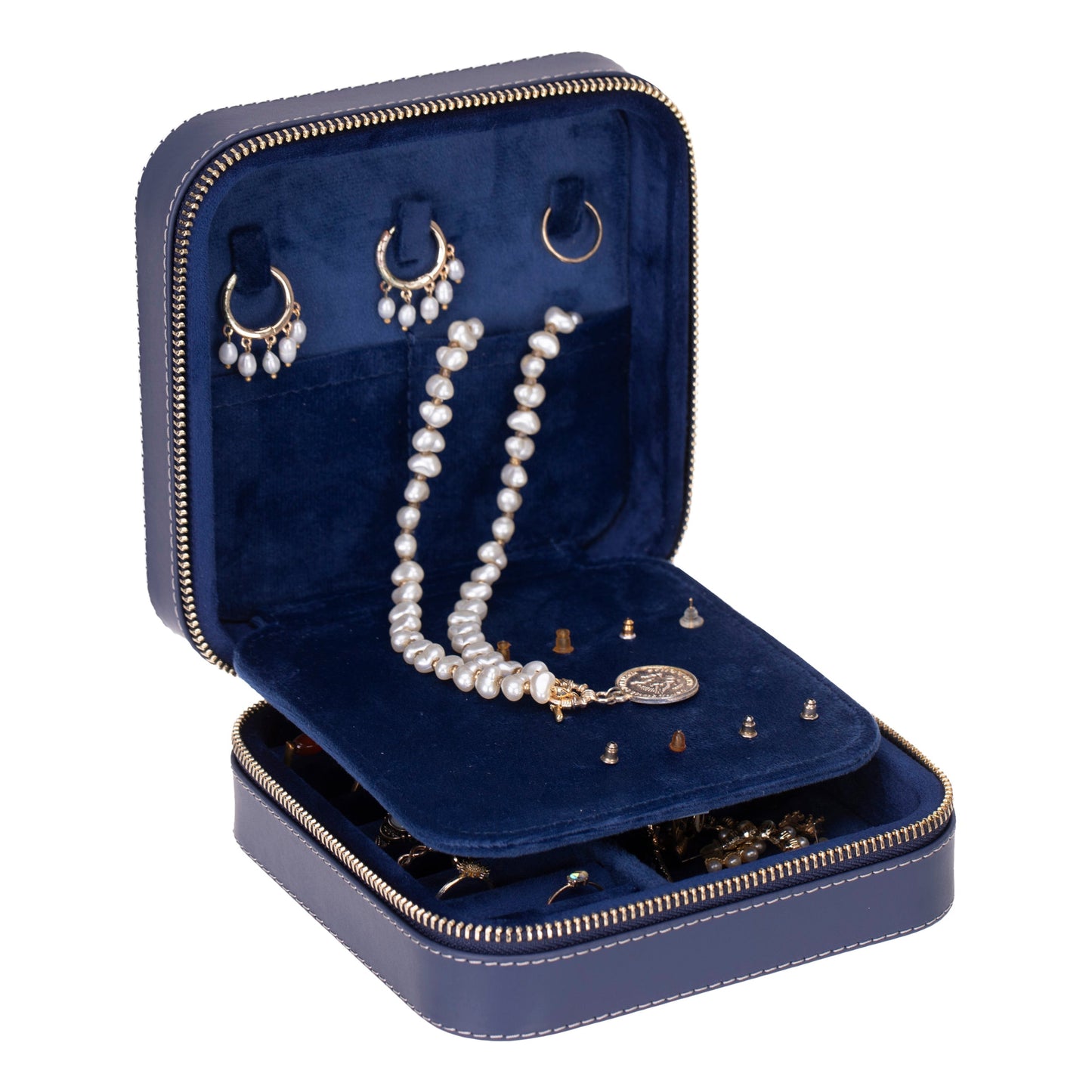 Eufaula Leather Jewelry Box - Concordia Style Boutique
