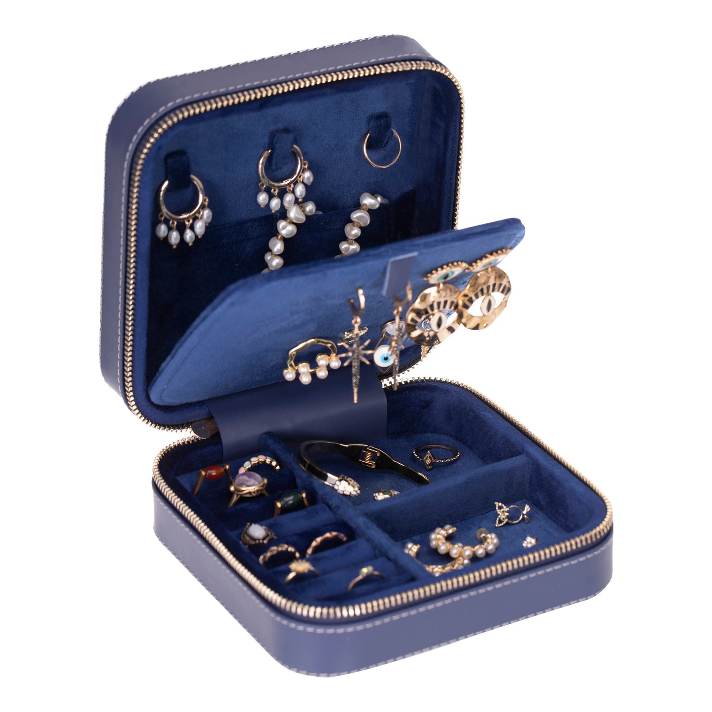 Eufaula Leather Jewelry Box - Concordia Style Boutique