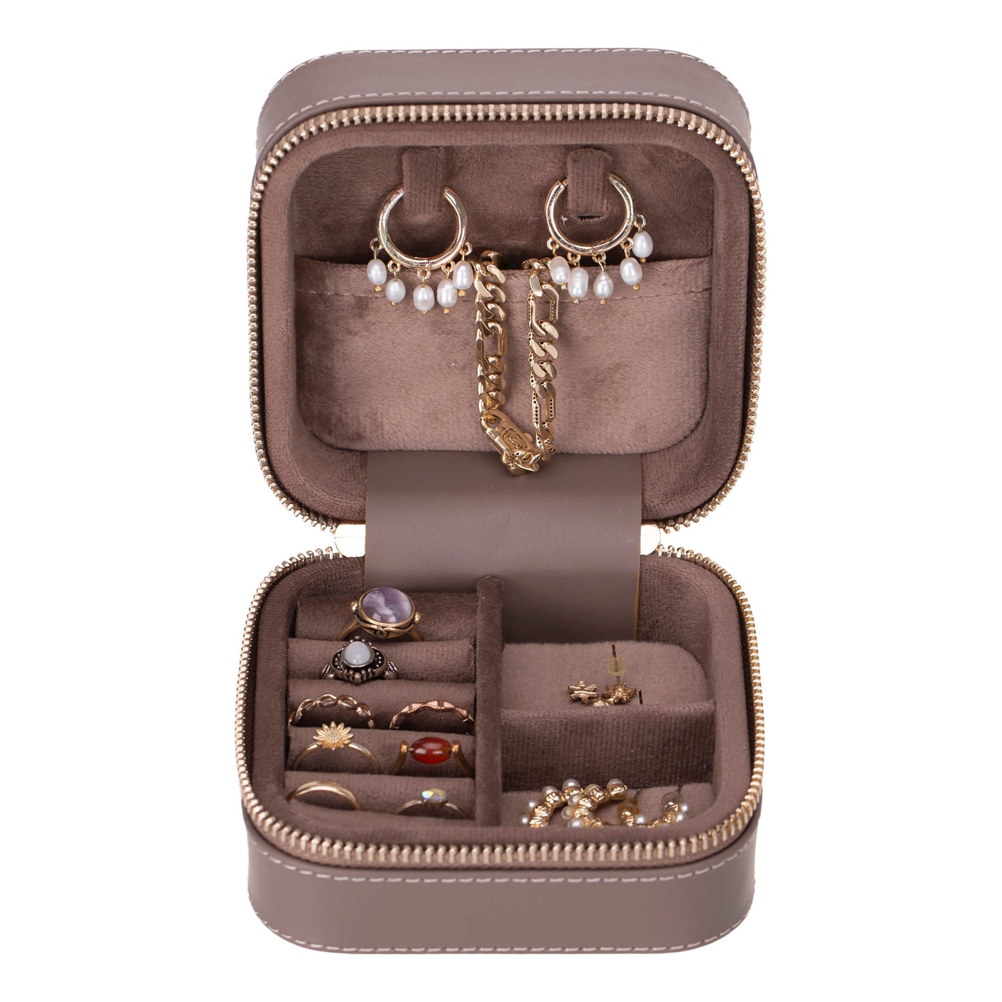 Eufaula Leather Jewelry Box - Concordia Style Boutique