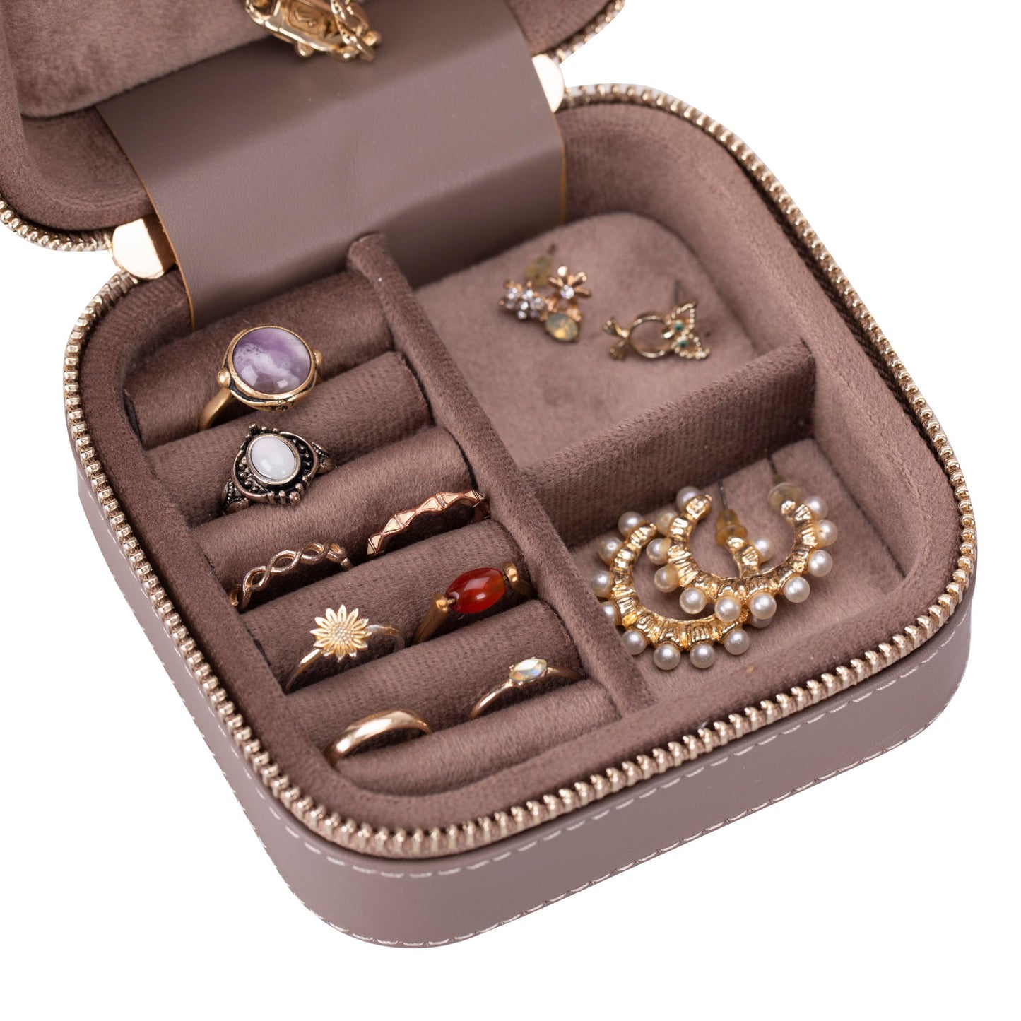 Eufaula Leather Jewelry Box - Concordia Style Boutique