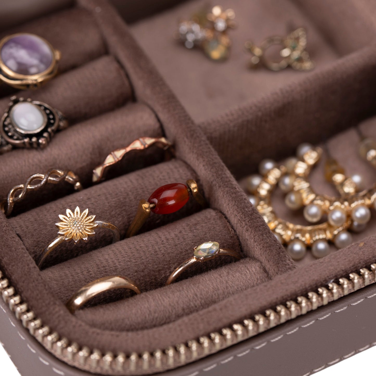 Eufaula Leather Jewelry Box - Concordia Style Boutique