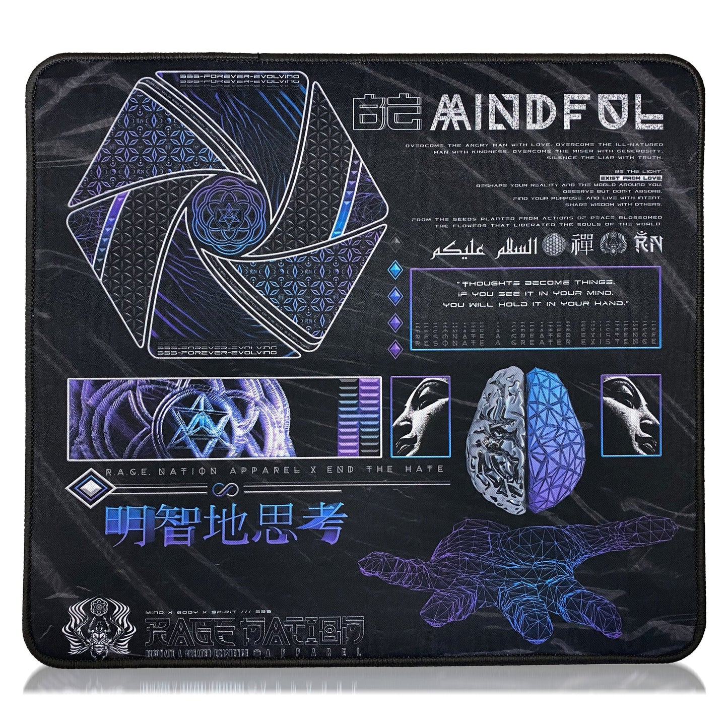 MIND OF ZEN V1 • MOUSEPAD - Concordia Style Boutique