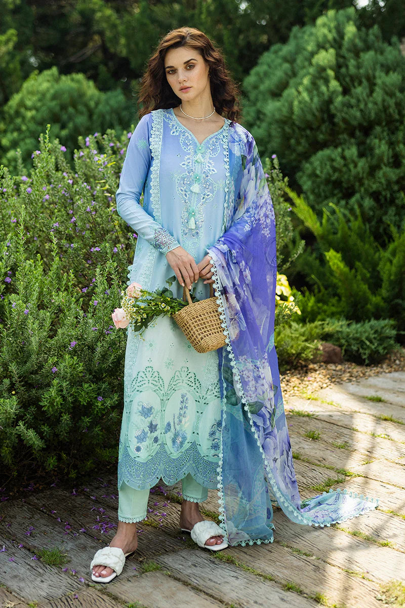 Mushq - Fiducia - Three Piece Chikan Embroidered Lawn
