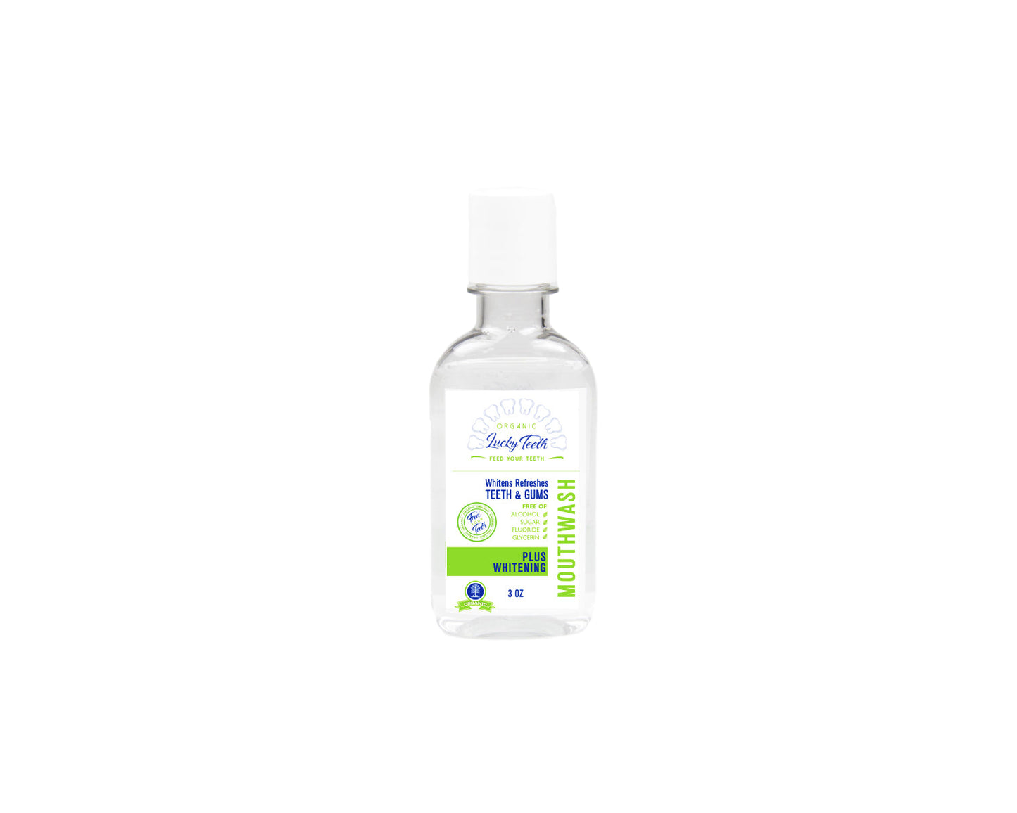 Organic Whitening Mouthwash - Teeth Whitening Mouthwash.