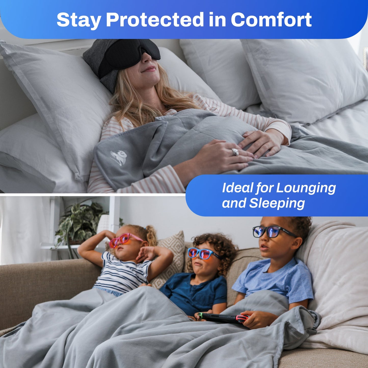 EMF Protection Anti-Radiation Blanket - Concordia Style Boutique