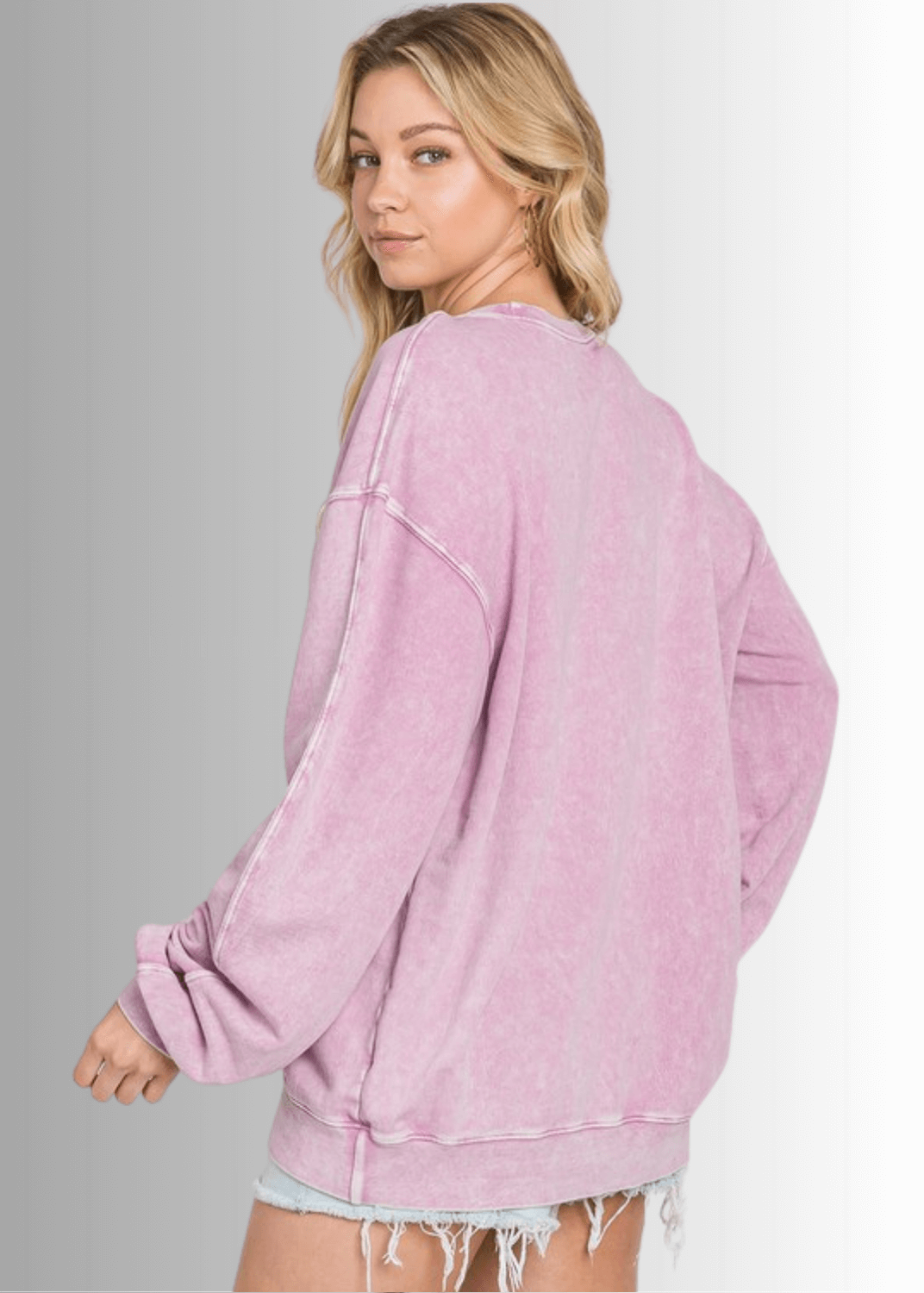 Made in USA Graphic All American Oversized Sweatshirt - Concordia Style Boutique