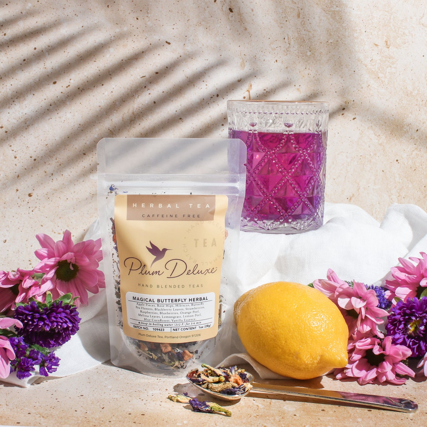 Magical Butterfly Herbal Tea (Butterfly Pea Flower / Berries) - Concordia Style Boutique
