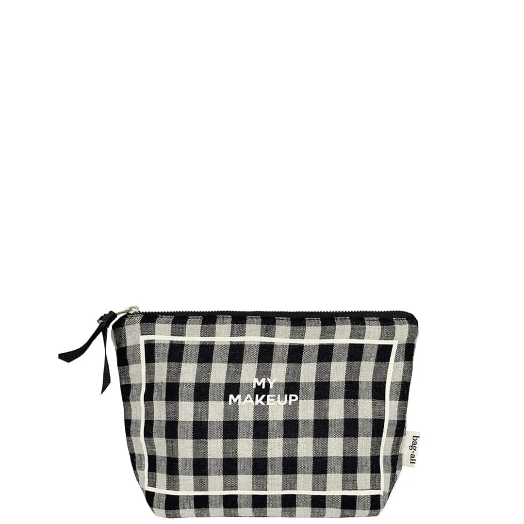 My Makeup Pouch, Coated Lining, Gingham - Concordia Style Boutique