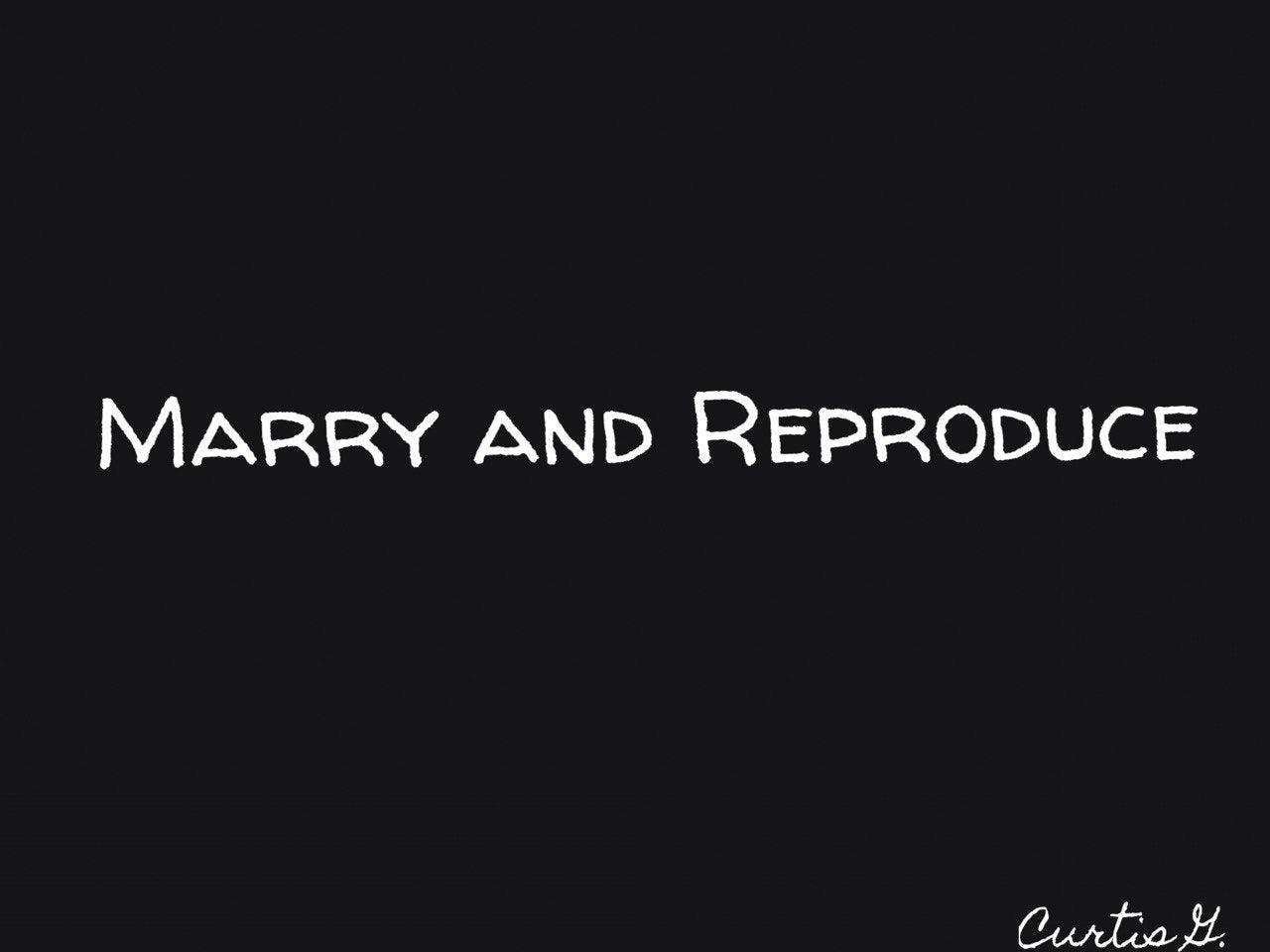 Marry and Reproduce - NFT - Concordia Style Boutique