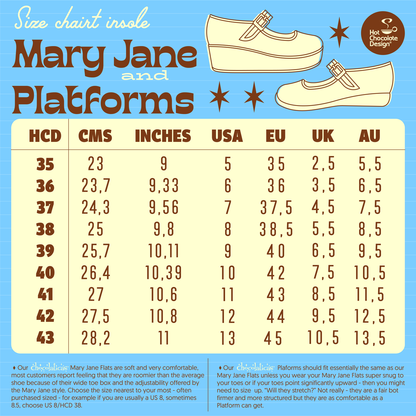 Chocolaticas® Betty Claus Women's Mary Jane Platform - Concordia Style Boutique