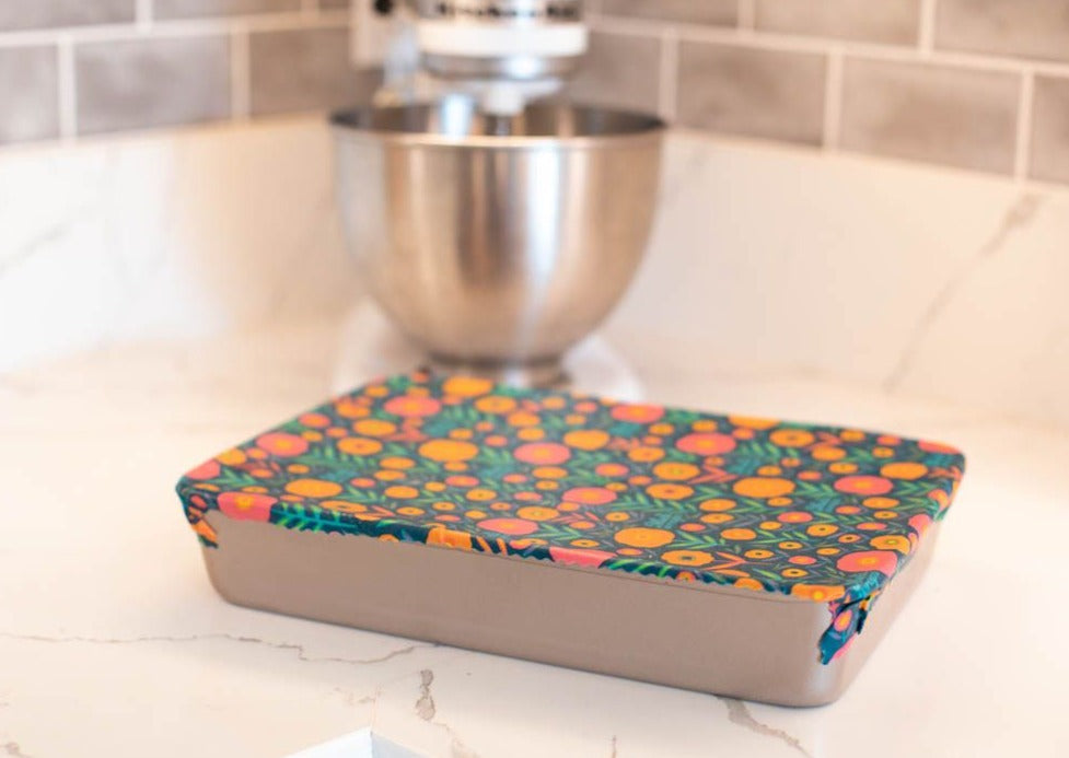Beeswax Food Wrap - Fall Bloom Print - Concordia Style Boutique