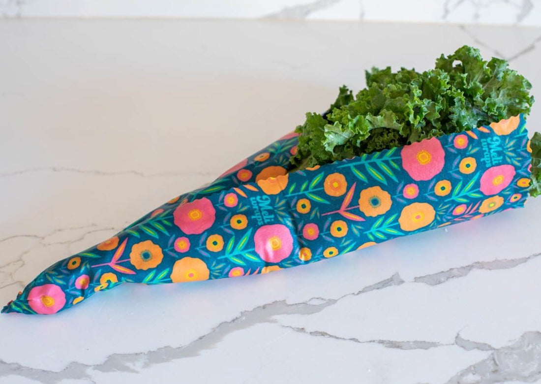 Beeswax Food Wrap - Fall Bloom Print - Concordia Style Boutique