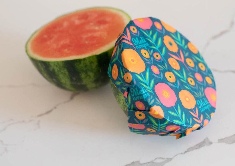 Beeswax Food Wrap - Fall Bloom Print - Concordia Style Boutique