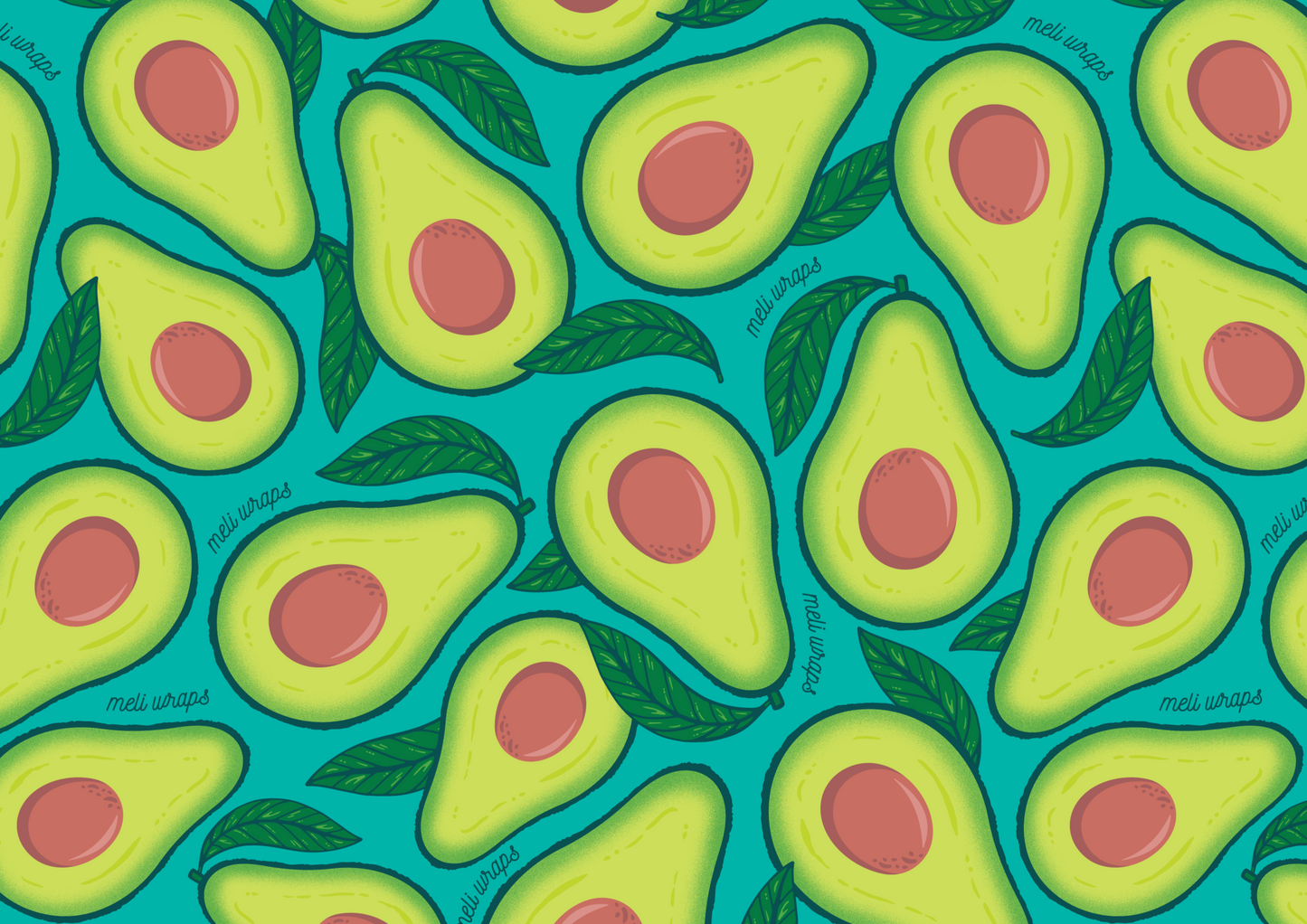 Beeswax Food Wrap - Avocado Print - Concordia Style Boutique