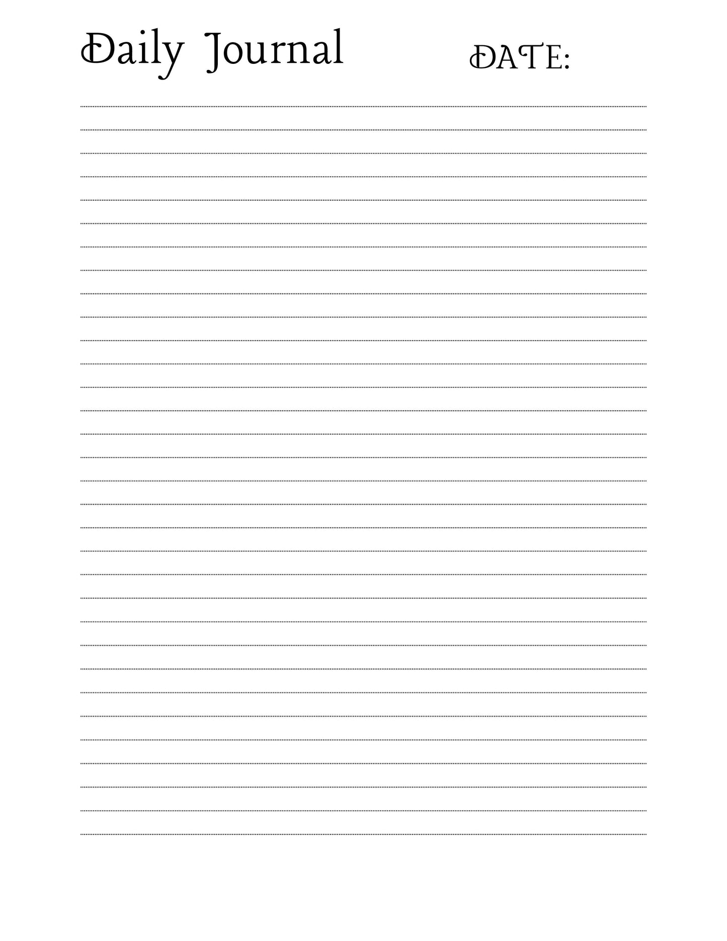 2025 Planner/Journal for Printing, GoodNotes, Notability,or Digital Planner - “Memento Mori” - Concordia Style Boutique