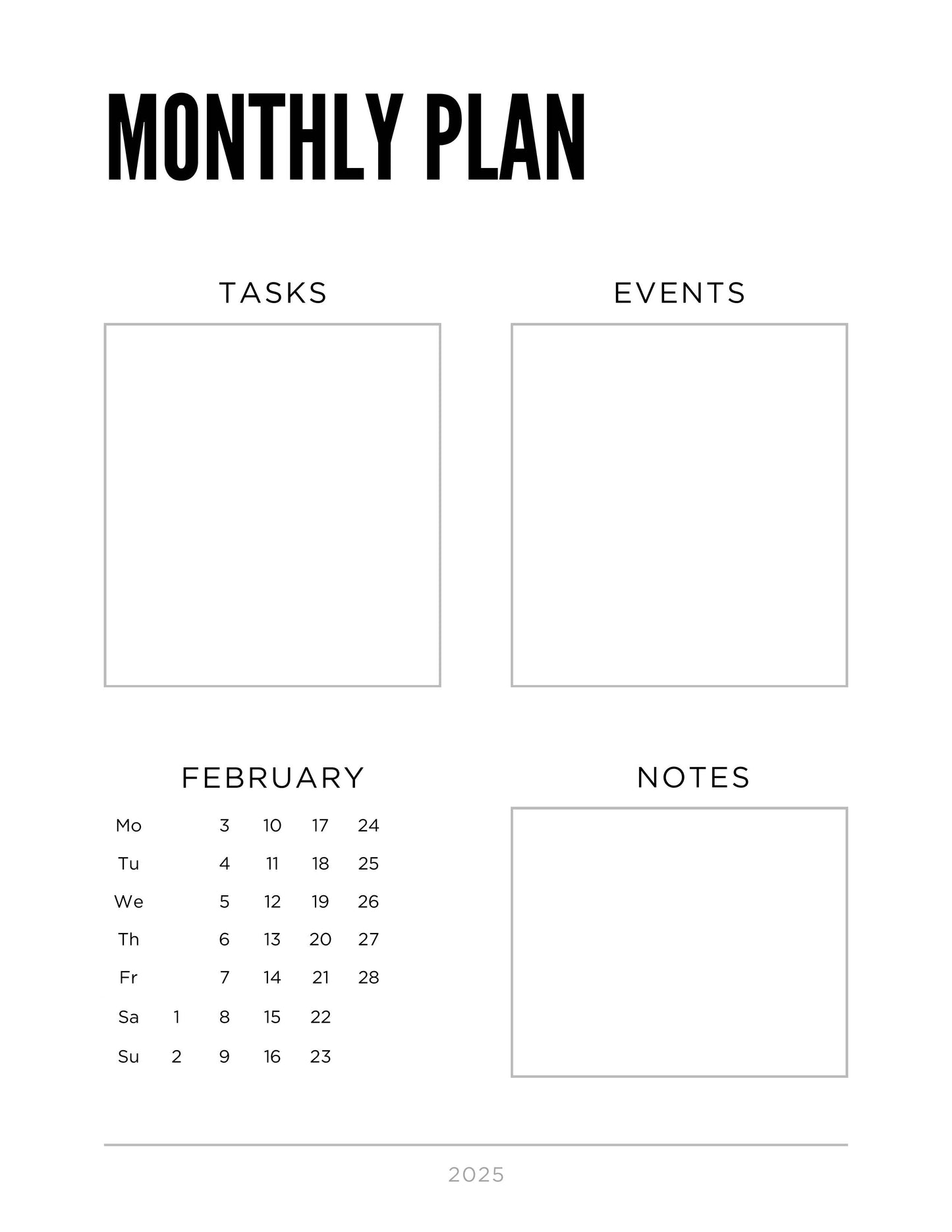 2025 Planner/Journal for Printing, GoodNotes, Notability,or Digital Planner - “Memento Mori” - Concordia Style Boutique