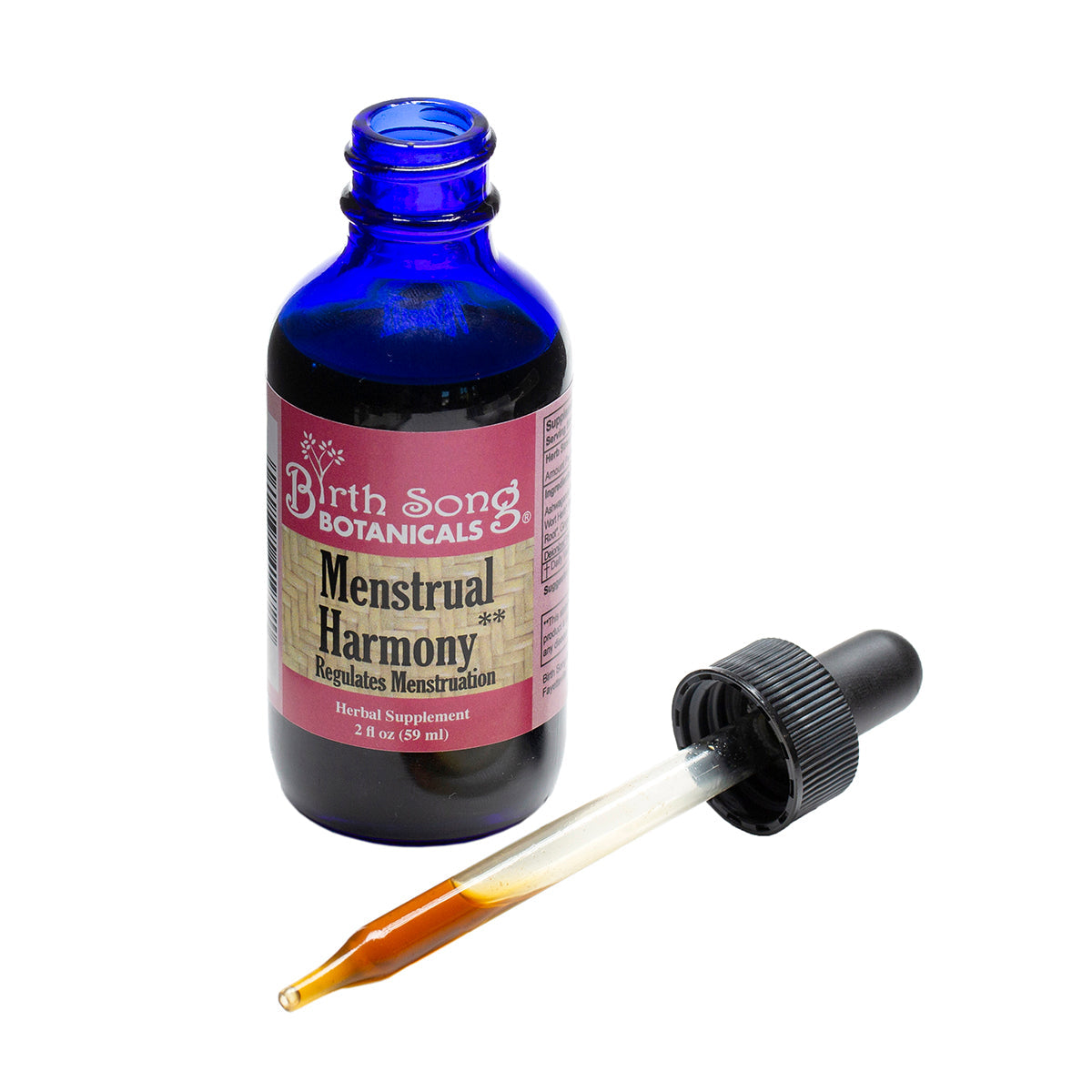 Menstrual Harmony Herbal Supplement To Support a Regular Menstrual Cycle, Hormone Harmony, PMS, Healthy Menstruation and Ovulation* 2 oz. - Concordia Style Boutique