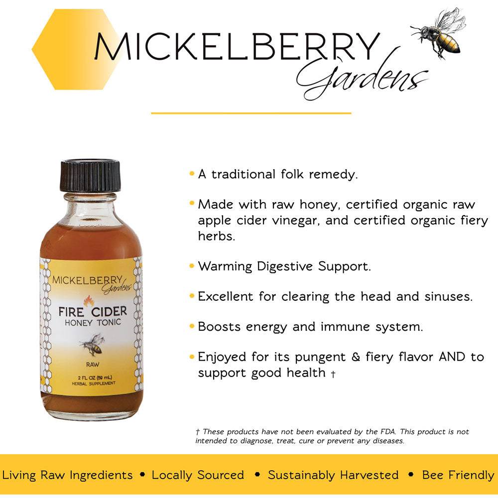 Fire Cider Honey Tonic - Concordia Style Boutique