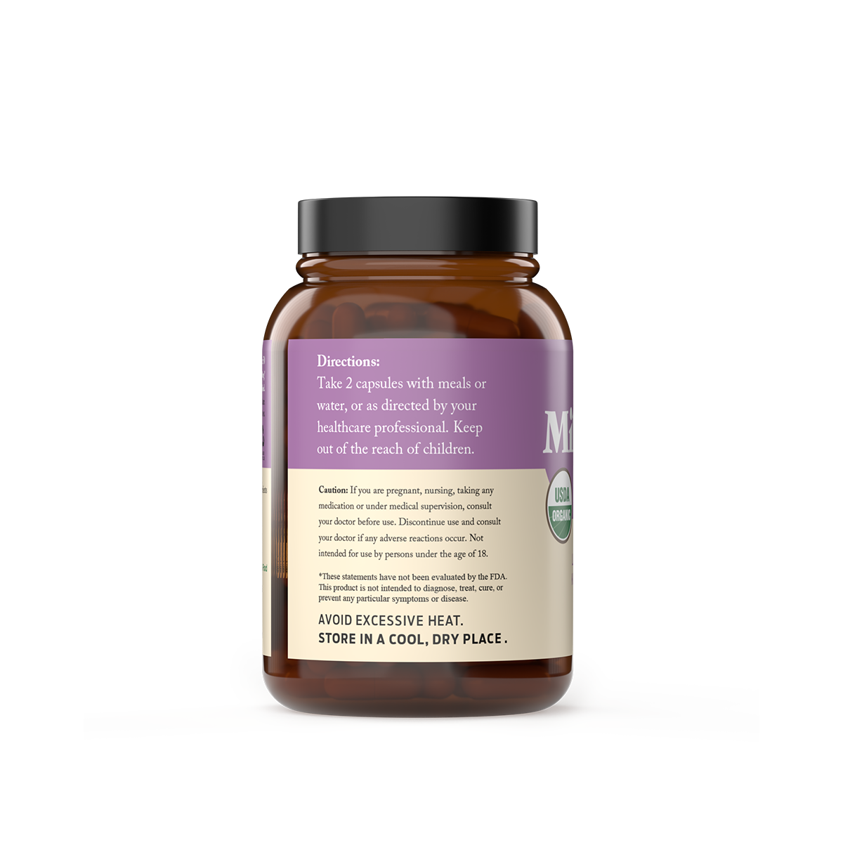 Organic Milk Thistle Capsules