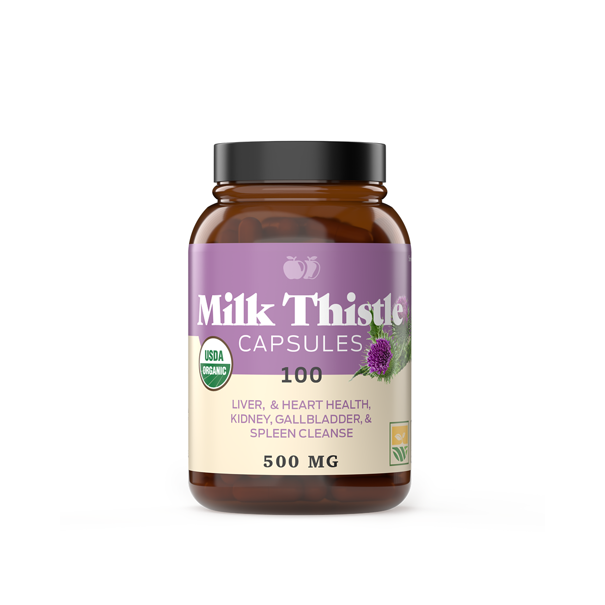 Organic Milk Thistle Capsules