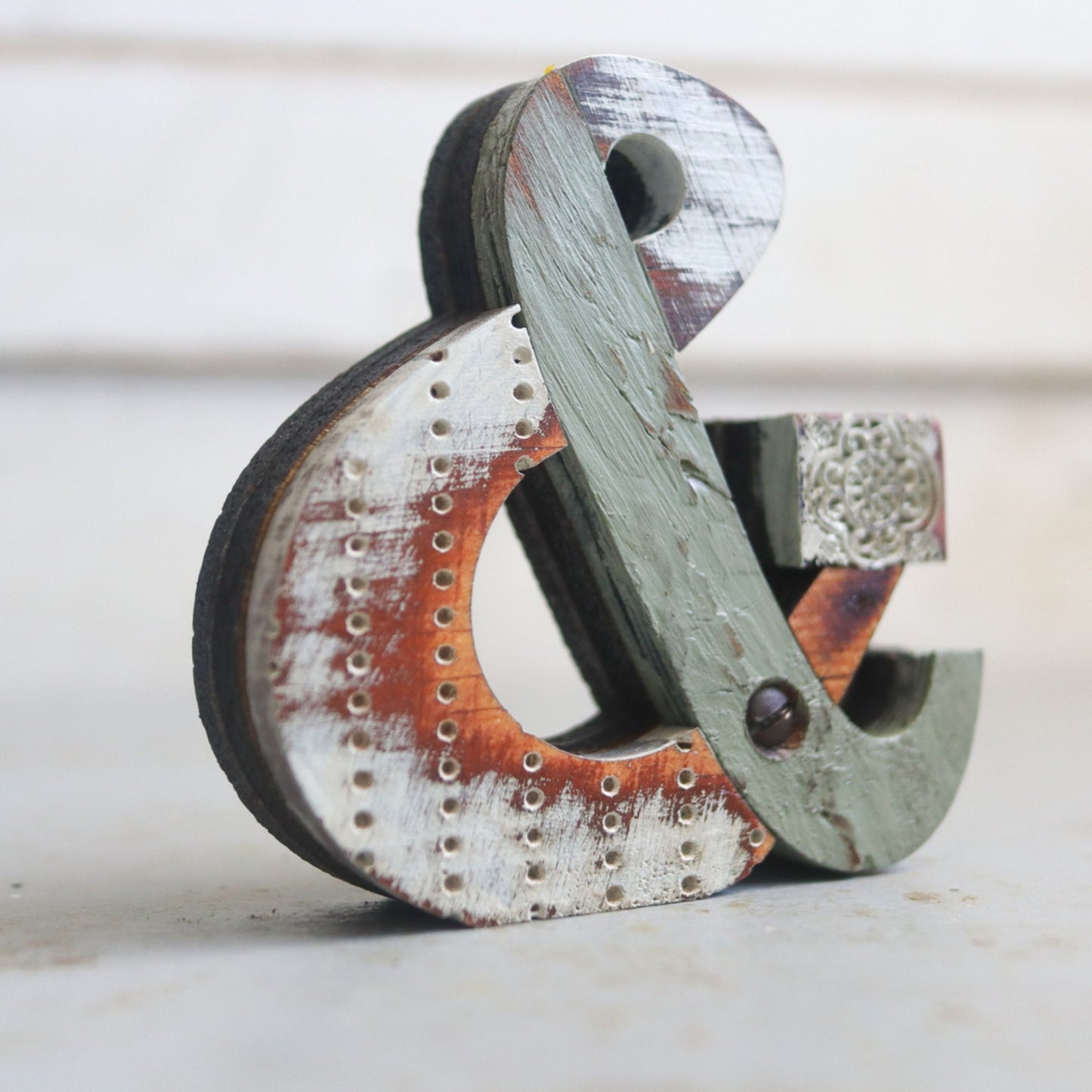 Handmade Wooden Numbers