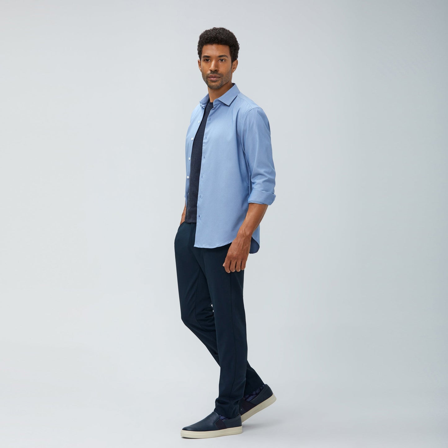 Men's AeroZero Dress Shirt - Blue Oxford 2.0 - Concordia Style Boutique