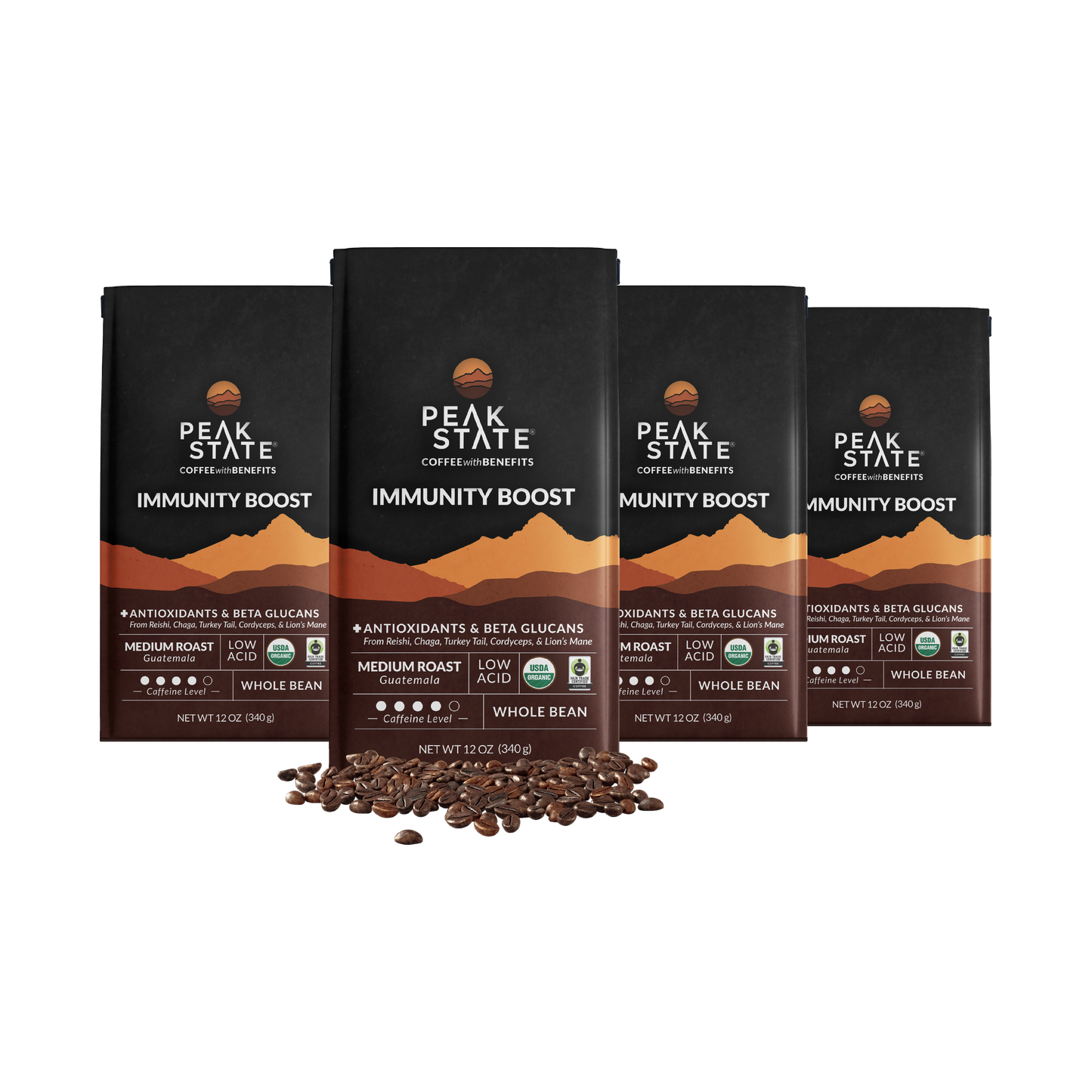 Wholesale Only - Case of 6 - IMMUNITY BOOST Medium Roast