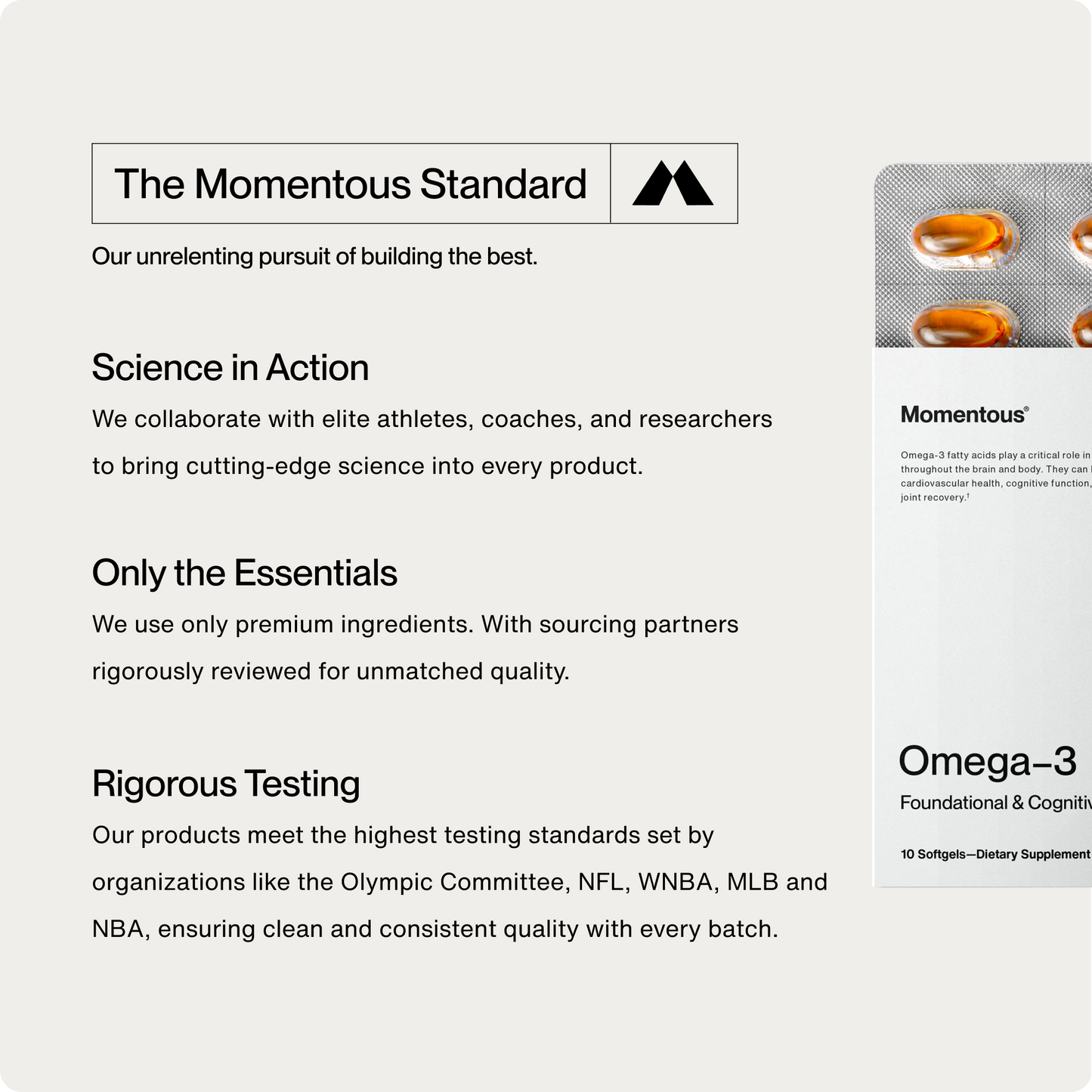 Omega-3 Travel Packs - Concordia Style Boutique