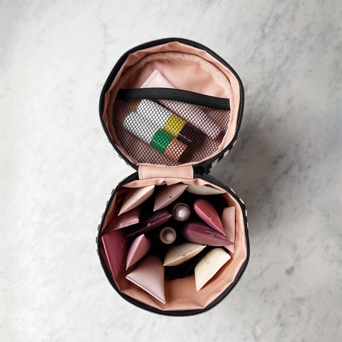 Round My Skin Care Case, Striped - Concordia Style Boutique