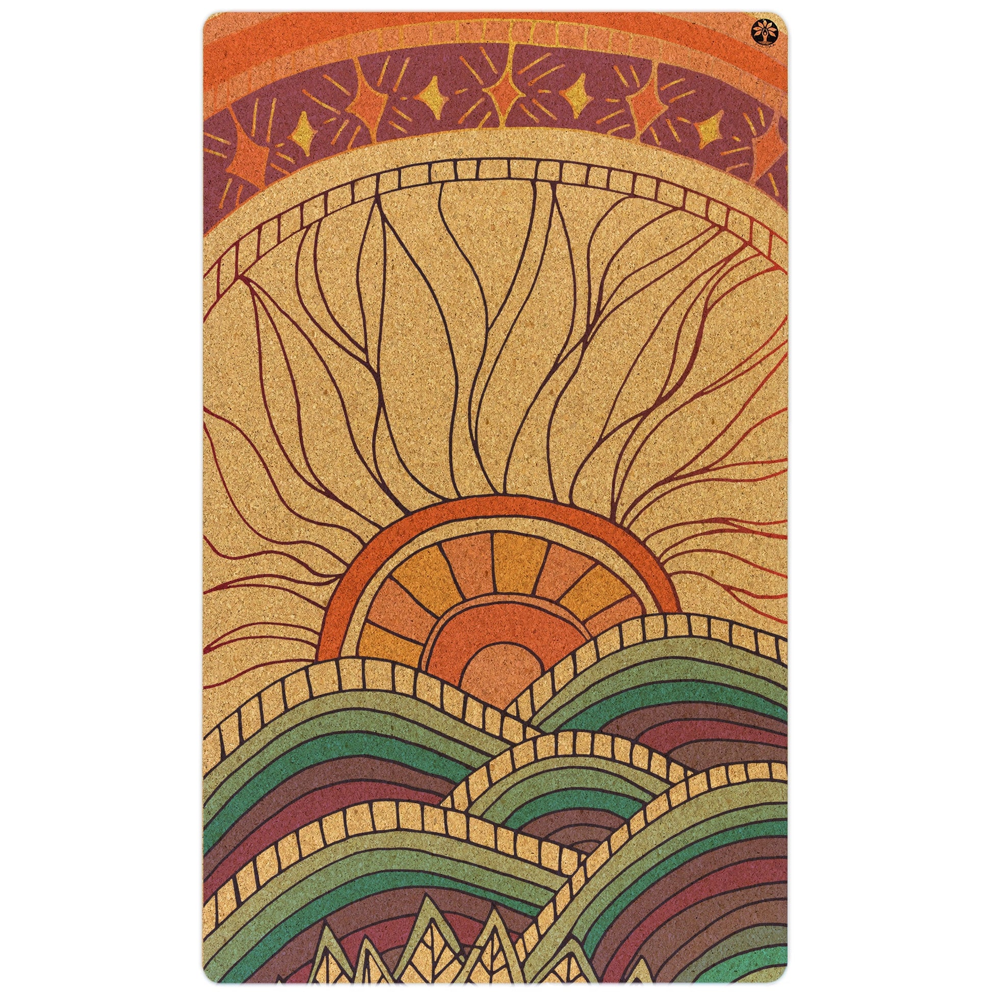 Mountain Magic Nomad XL Cork Yoga Mat - Concordia Style Boutique