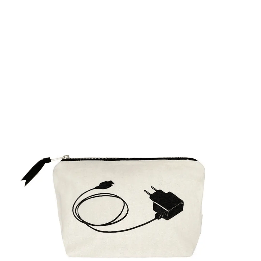 Charger Pouch, Cream - Concordia Style Boutique
