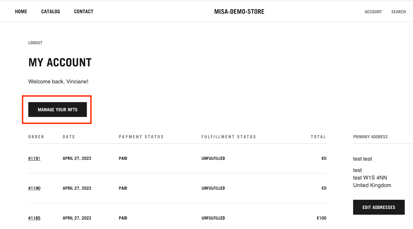 Conform - NFT - Concordia Style Boutique