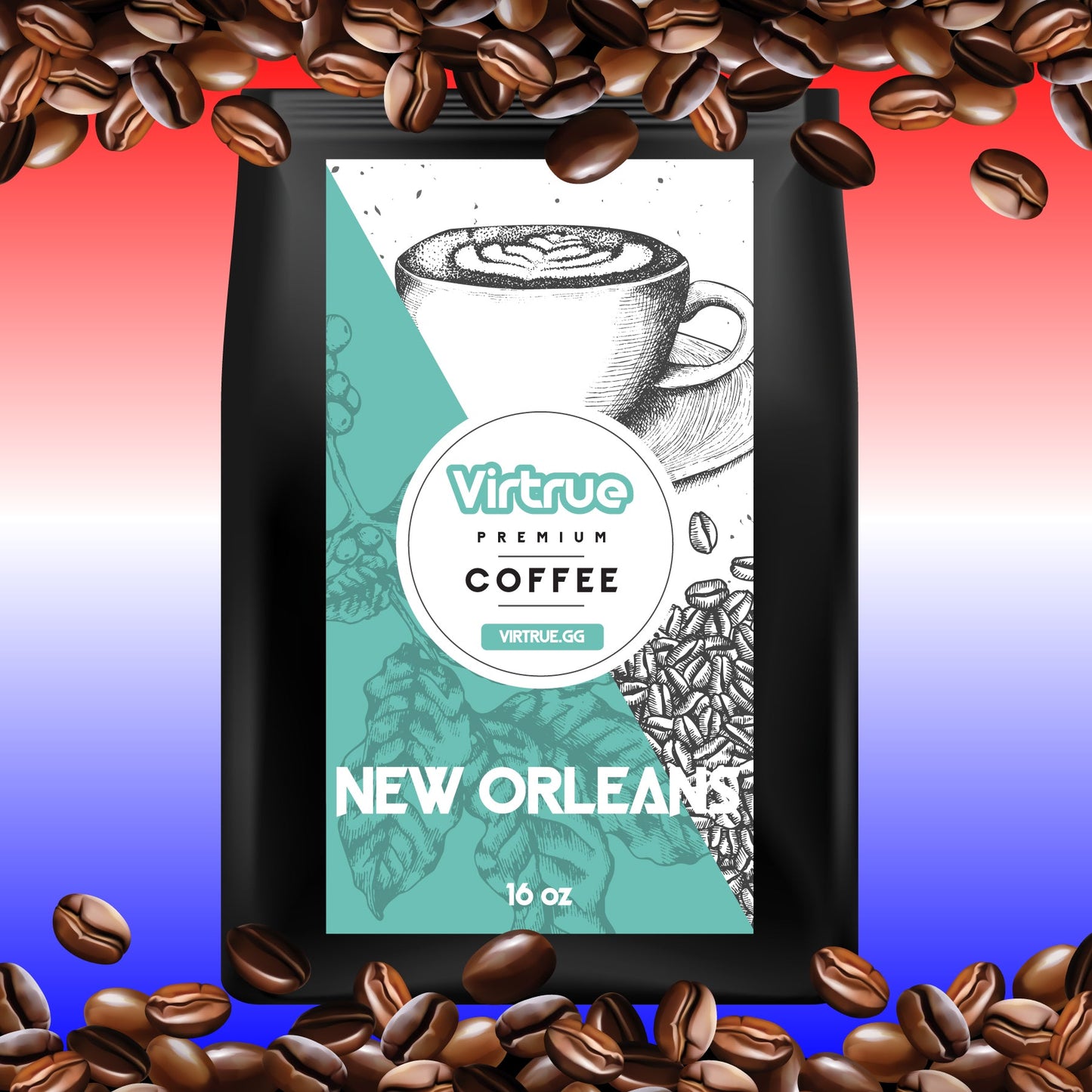 Dark Roast Coffee – 16oz | Bold, Small Batch, Expertly Roasted - Concordia Style Boutique