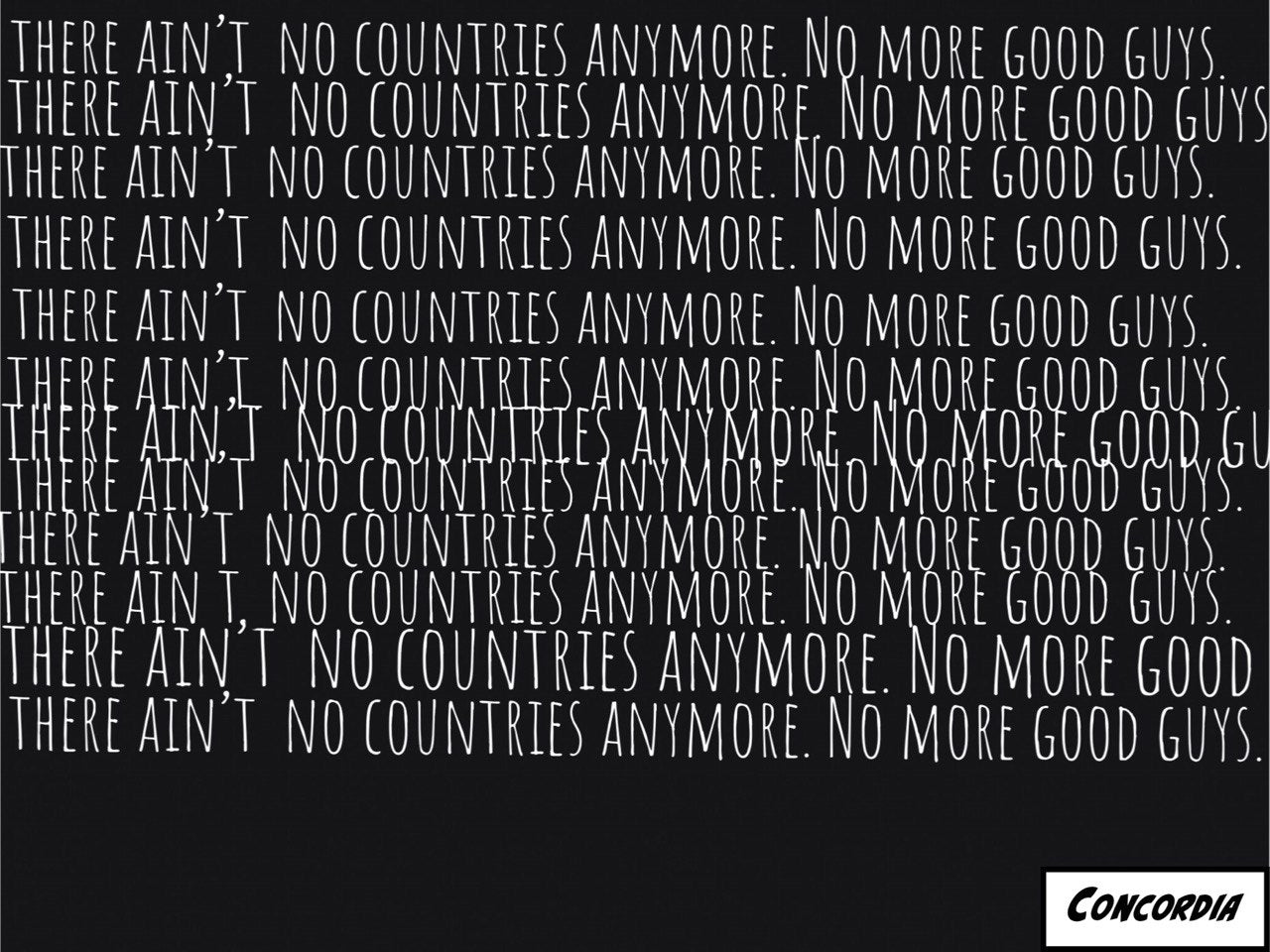 No Countries - NFT - Concordia Style Boutique
