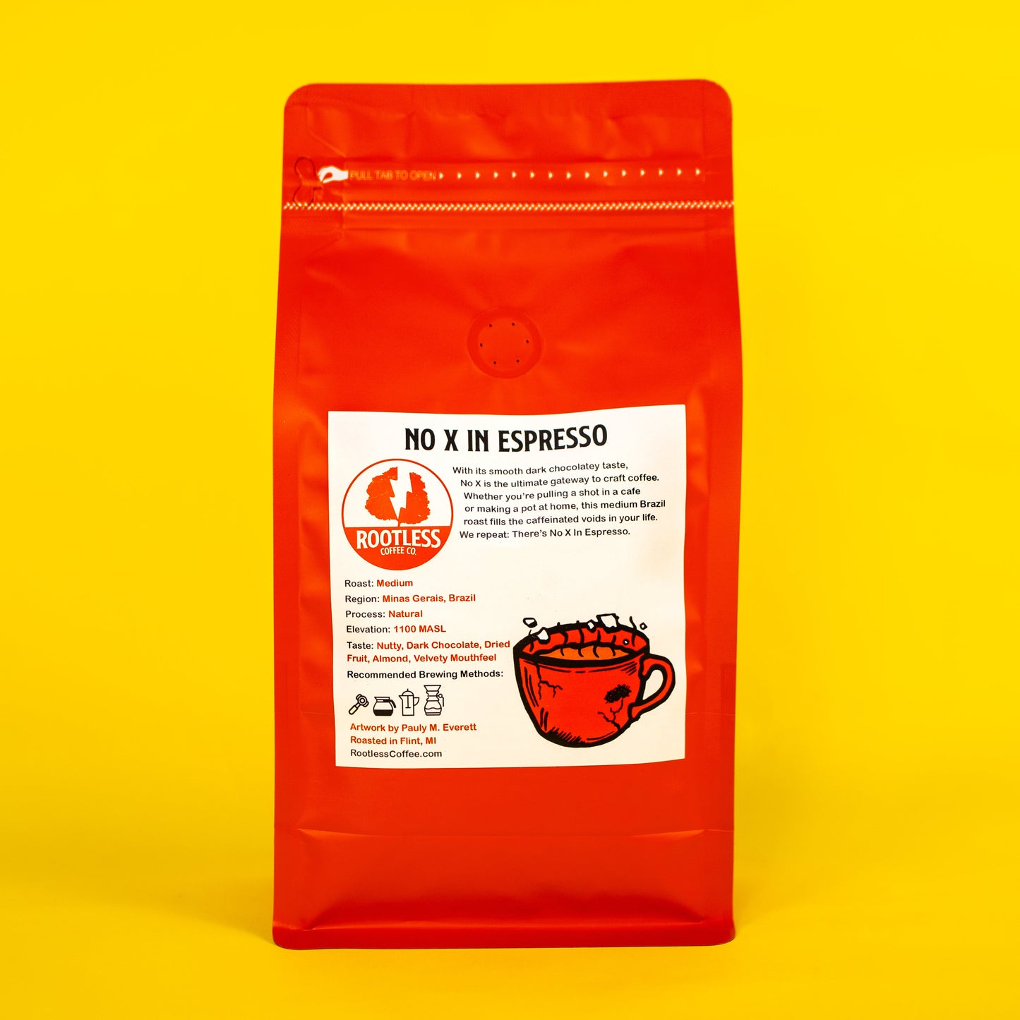 No X In Espresso - Medium Roast Coffee - Concordia Style Boutique
