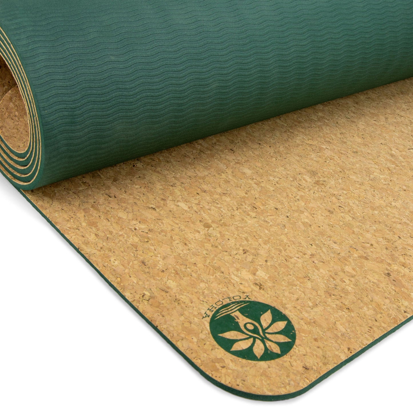 Swirly Flow Nomad Cork Yoga Mat - Concordia Style Boutique