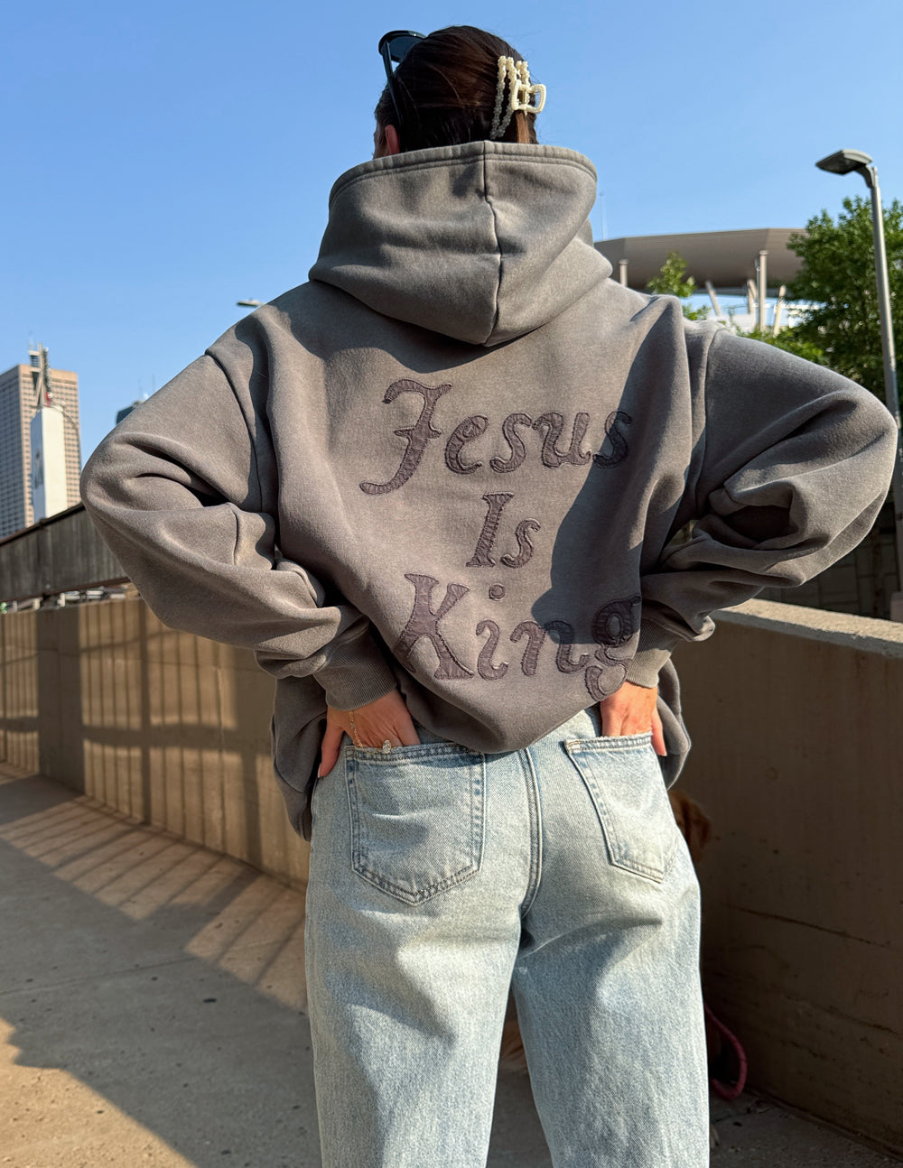 Not Sorry Jesus Is King Unisex Hoodie - Concordia Style Boutique