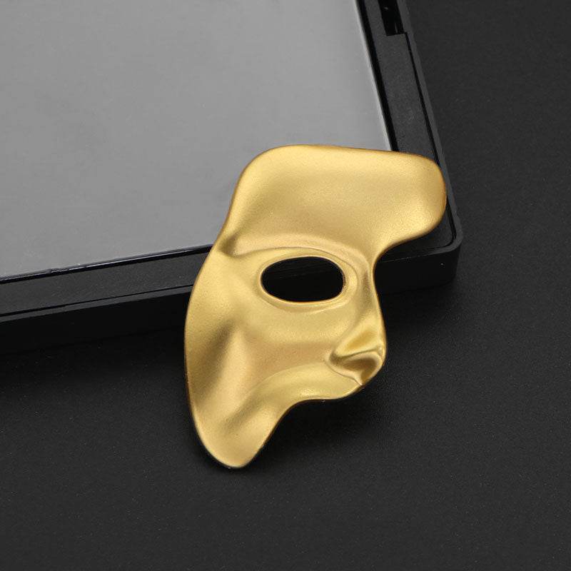 Simple Mask Brooch - Concordia Style Boutique