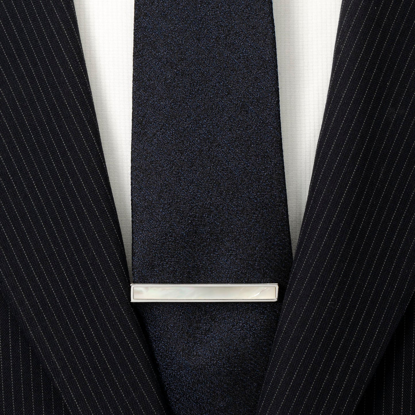 Mother of Pearl Inlaid Tie Clip - Concordia Style Boutique