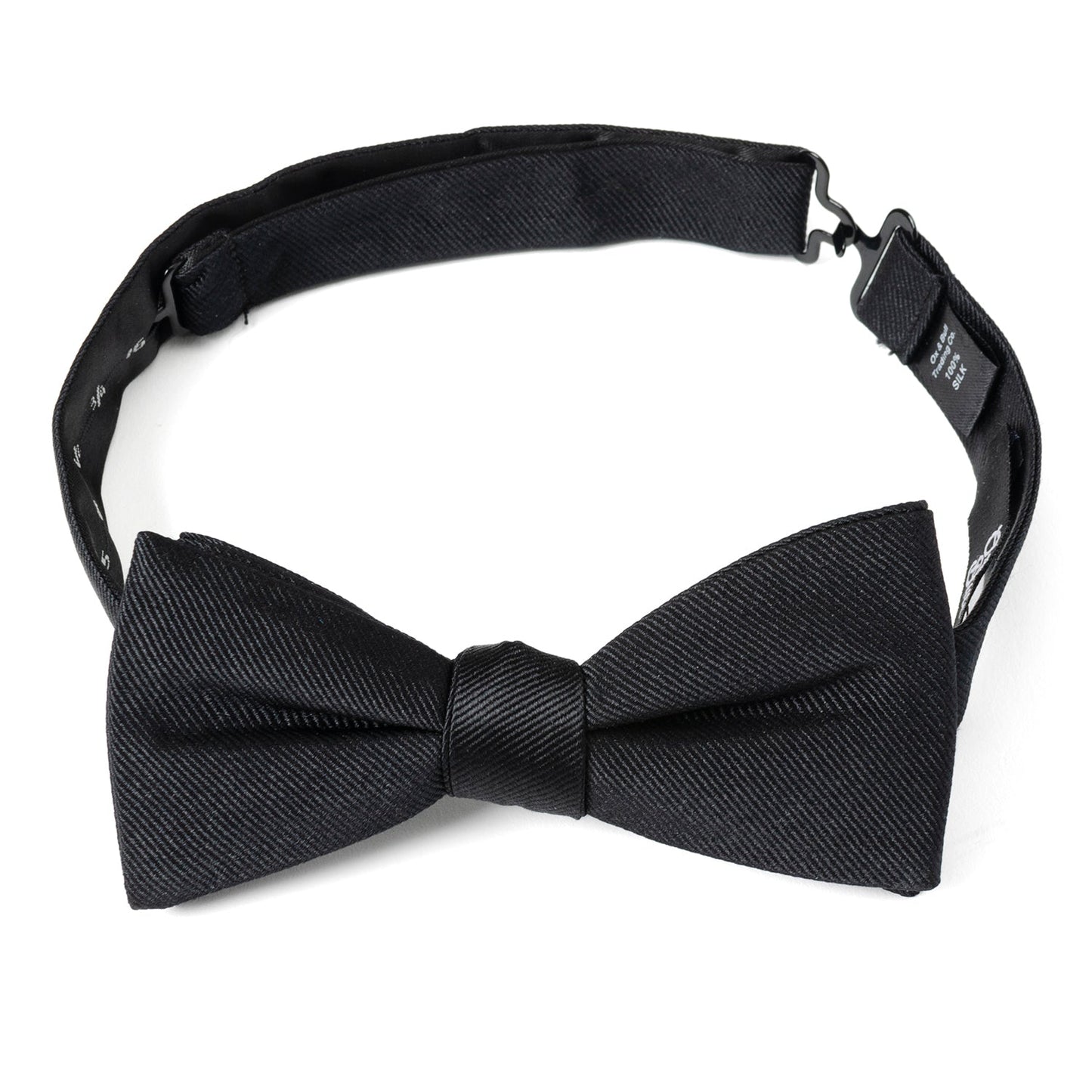 Black Silk Bow Pre-Tie - Concordia Style Boutique