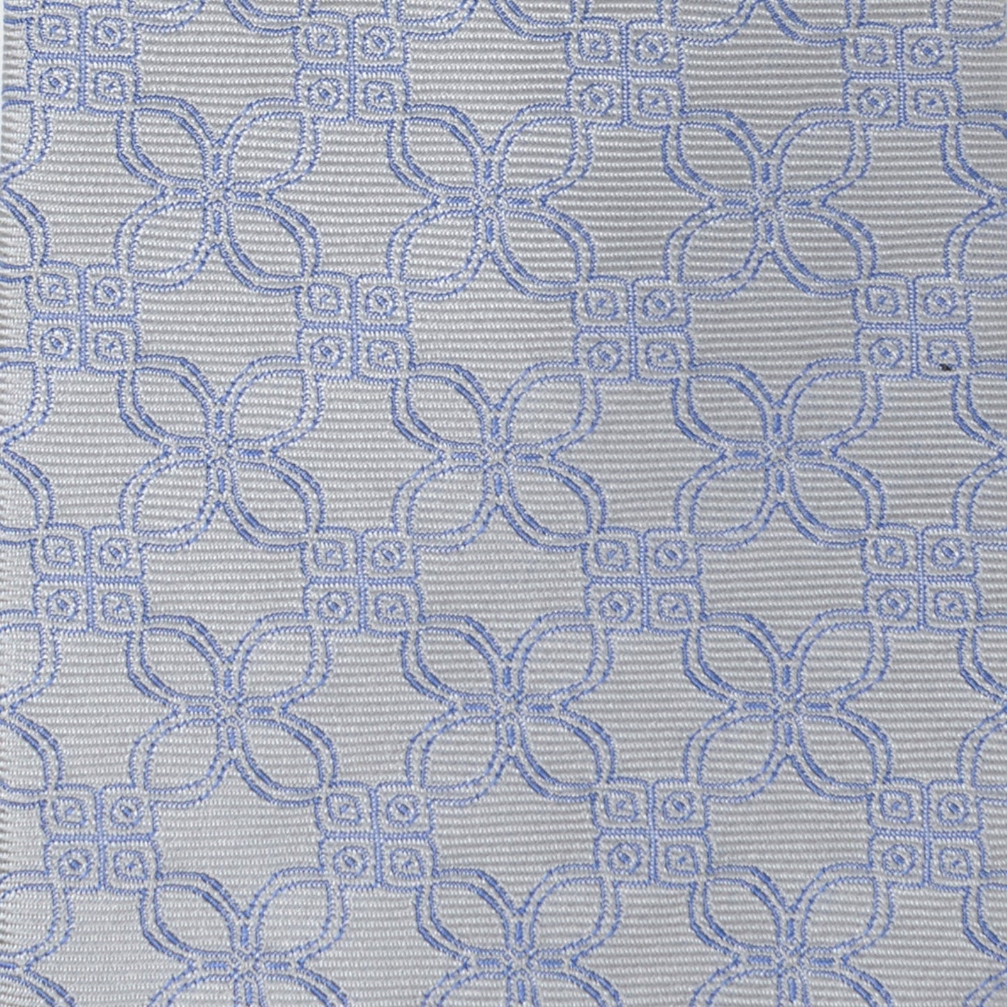 Gray Blue Art Deco Men's Tie - Concordia Style Boutique