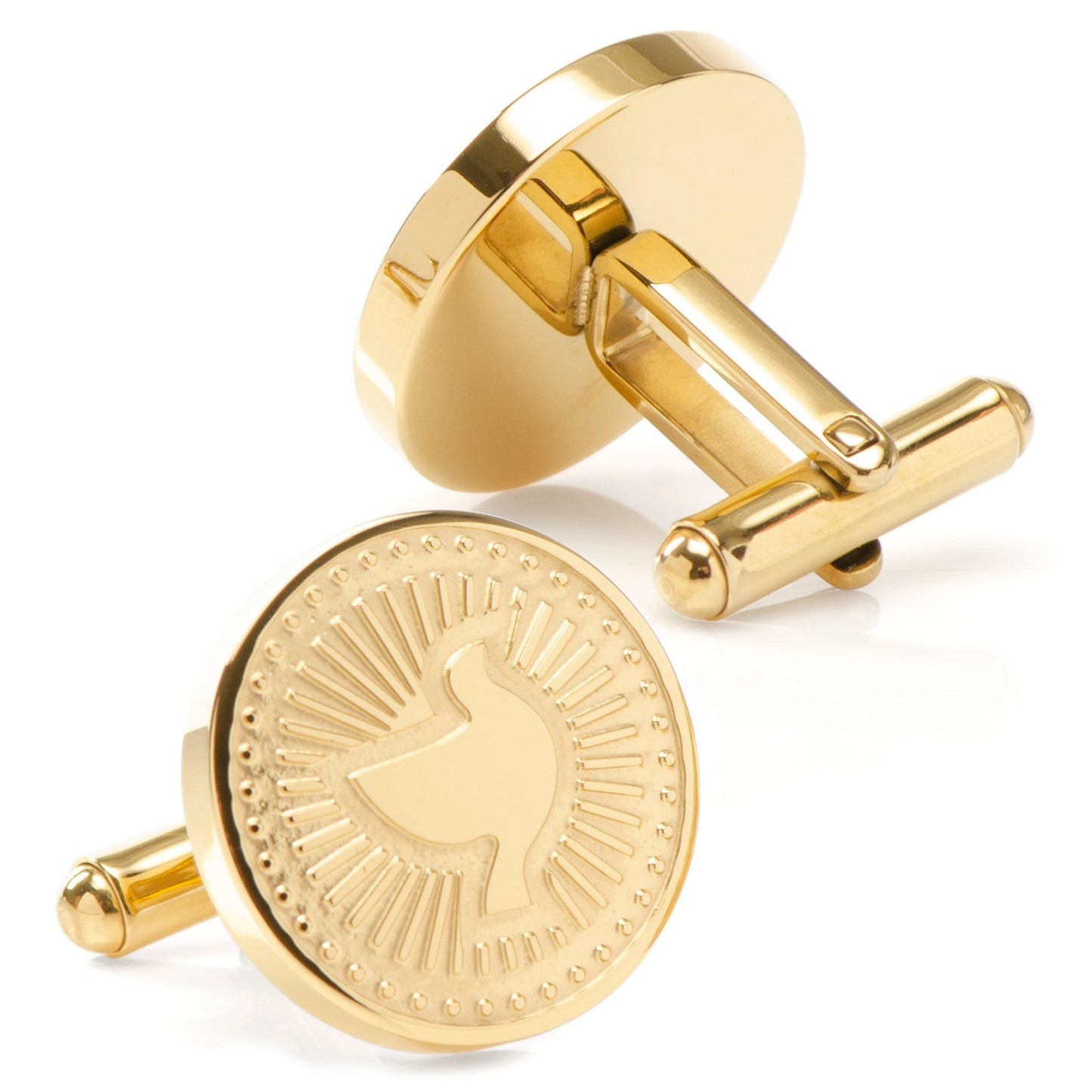 Gold Dove Radial Cufflinks - Concordia Style Boutique