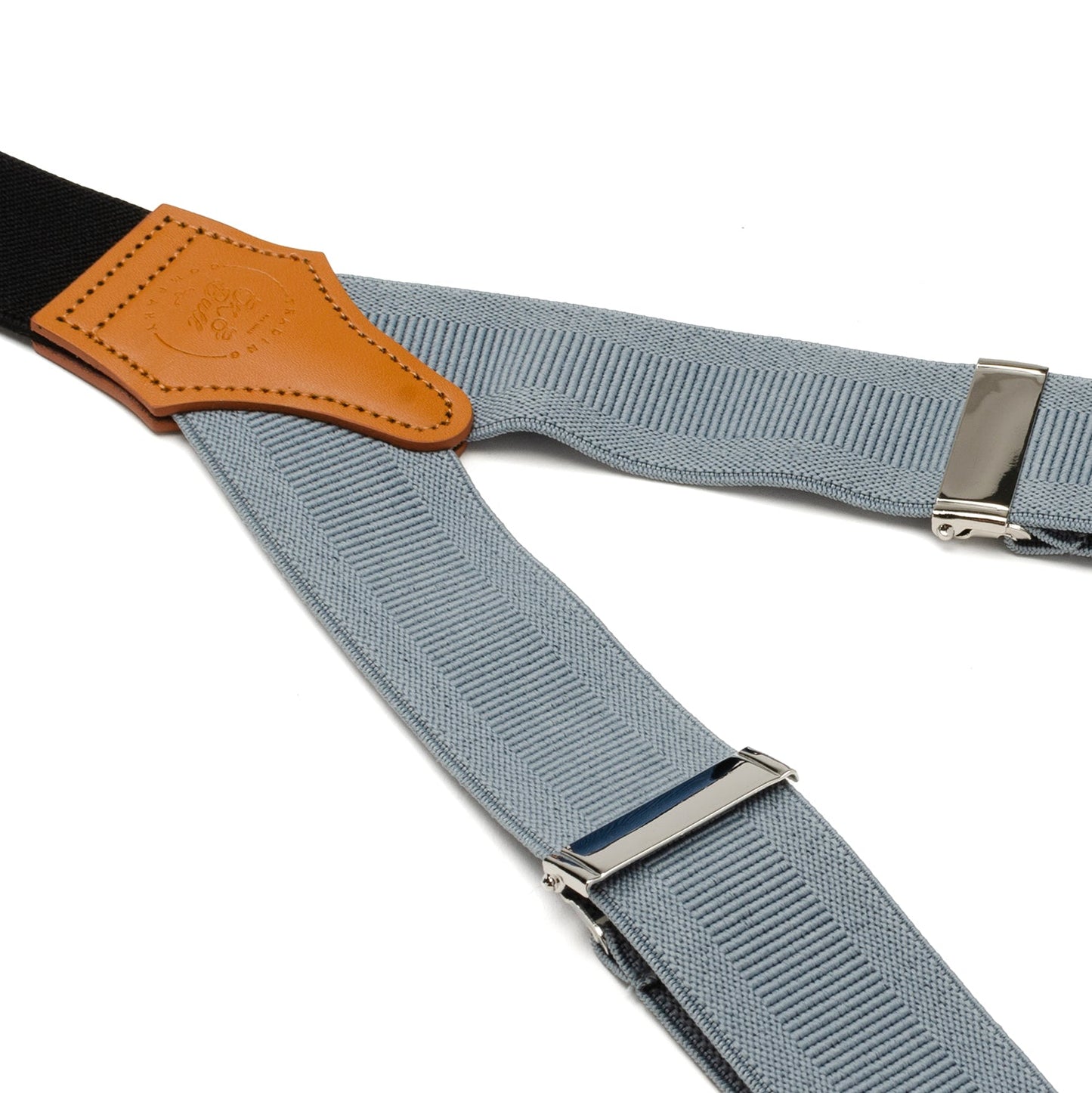 Gray Convertible Suspenders - Concordia Style Boutique